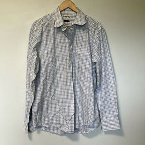 Barbour Men's Light Plaid Shirt